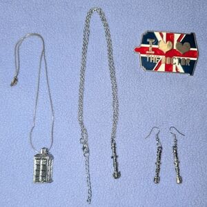Doctor Who Jewelry Set